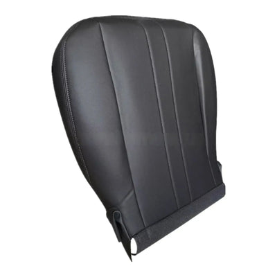 Driver & Passenger Leather Seat Cover Dark Gray for 2003-2014 Chevy Express 4PCS