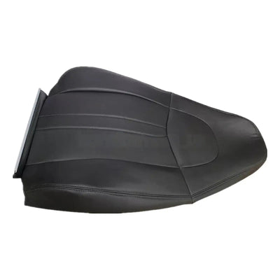 Driver & Passenger Leather Seat Cover Dark Gray for 2003-2014 Chevy Express 4PCS