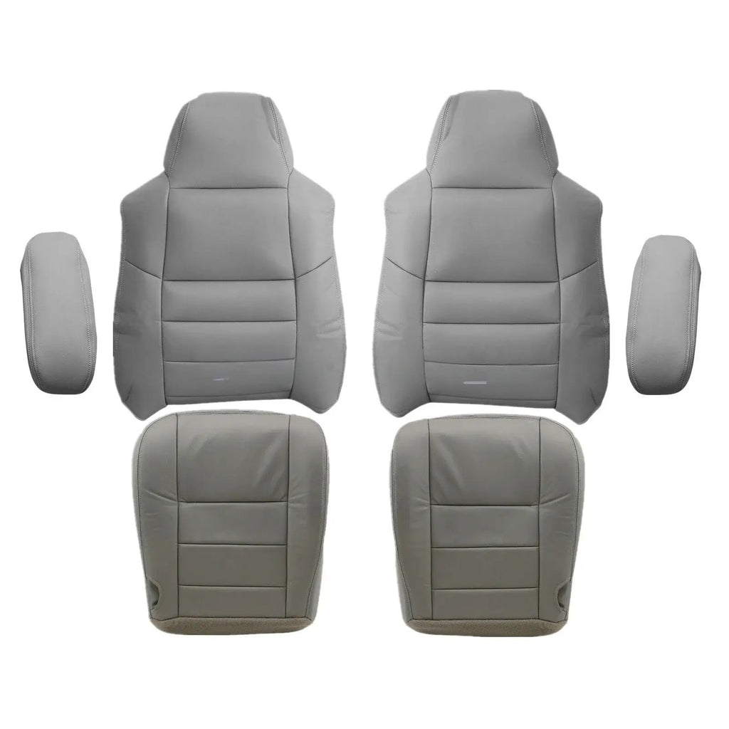 Replacement for 2002-2007 Ford F250 F350 Super Duty Lariat XLT Front Seat Covers