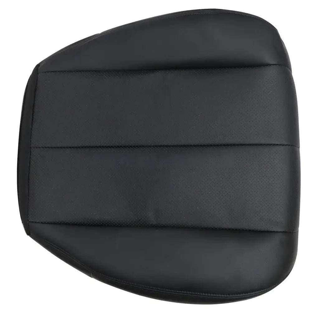 For 2010 to 2014 Subaru Outback Front Driver Bottom Black Leather Seat Cover