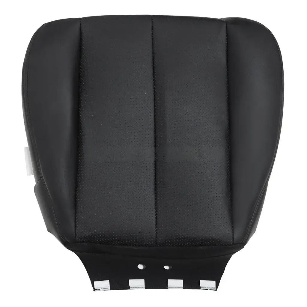 For 2010 to 2014 Subaru Outback Front Driver Bottom Black Leather Seat Cover