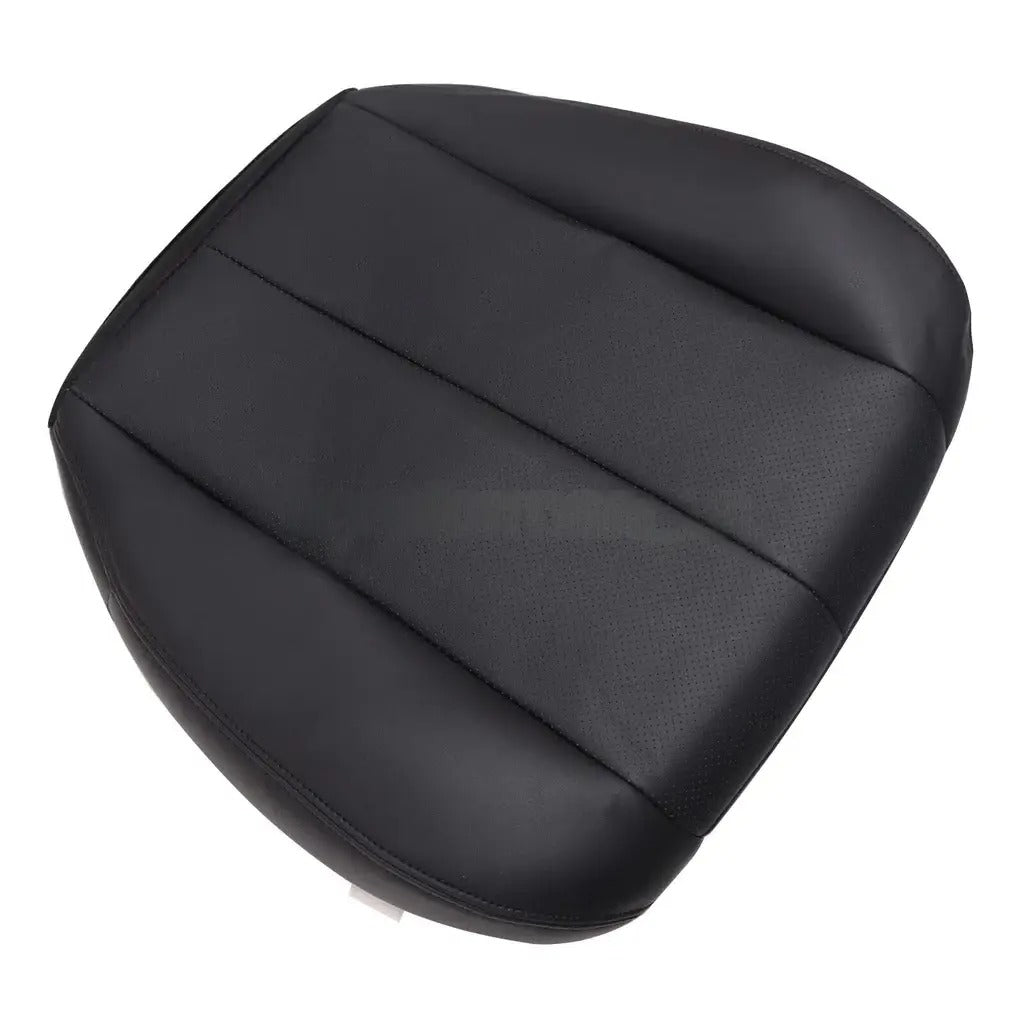 For 2010 to 2014 Subaru Outback Front Driver Bottom Black Leather Seat Cover