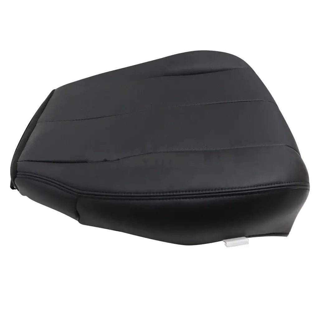 For 2010 to 2014 Subaru Outback Front Driver Bottom Black Leather Seat Cover