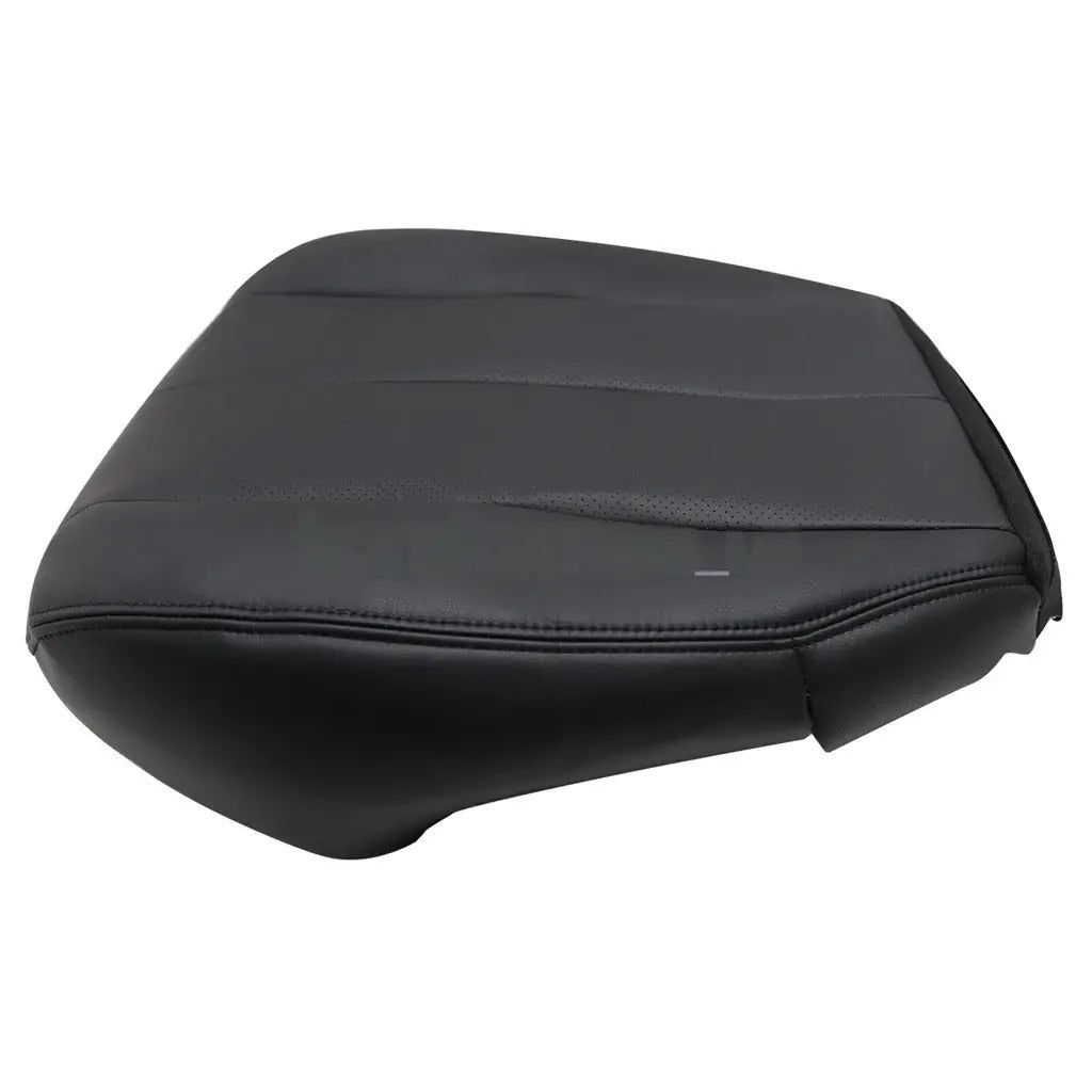 For 2010 to 2014 Subaru Outback Front Driver Bottom Black Leather Seat Cover