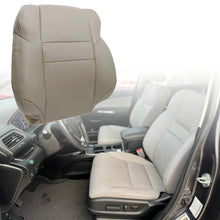 Load image into Gallery viewer, Front Passenger Back Seat Cover Tan Leather for 2012 2013 2014 2015 Honda CR-V