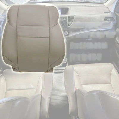 Front Passenger Back Seat Cover Tan Leather for 2012 2013 2014 2015 Honda CR-V