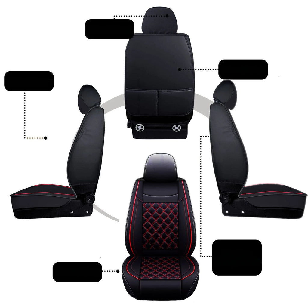 Car 5-Seat Covers for JEEP Grand Cherokee 2011-2021 Leather Full Set Cushion