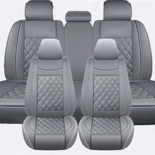 Load image into Gallery viewer, For Honda CR-V Full Set Gray PU Leather Car 5 Seat Covers Cushion Protector