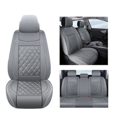 Load image into Gallery viewer, For Honda CR-V Full Set Gray PU Leather Car 5 Seat Covers Cushion Protector