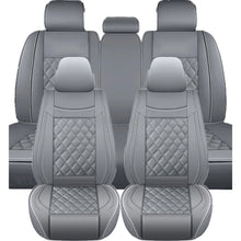 Load image into Gallery viewer, For Honda CR-V Full Set Gray PU Leather Car 5 Seat Covers Cushion Protector