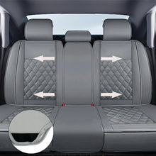 Load image into Gallery viewer, For Honda CR-V Full Set Gray PU Leather Car 5 Seat Covers Cushion Protector