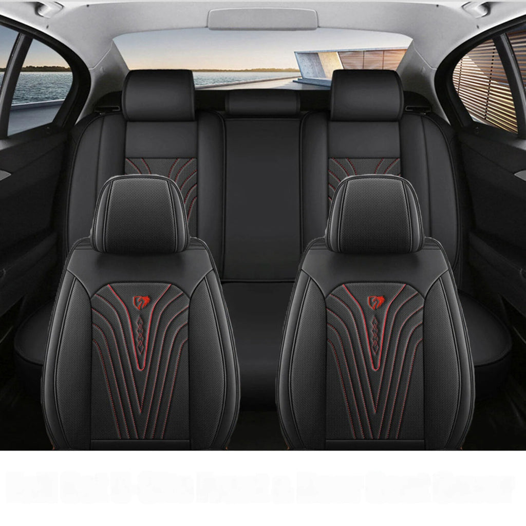 For Hyundai Tucson/SonataFull Set Leather Car Seat Cover 5-Seat Front + Rear