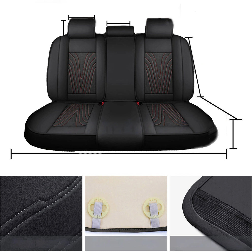 For Hyundai Tucson/SonataFull Set Leather Car Seat Cover 5-Seat Front + Rear