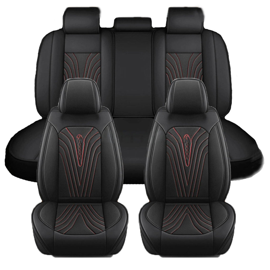 For Hyundai Tucson/SonataFull Set Leather Car Seat Cover 5-Seat Front + Rear