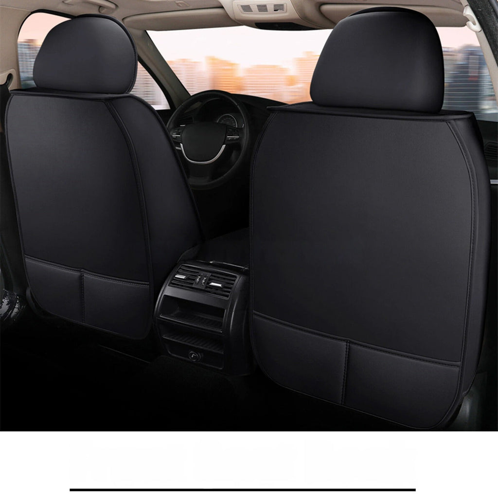 For GMC Sierra Seat Cover 5 SEAT Full Set Leather Protector Front Rear Cushion