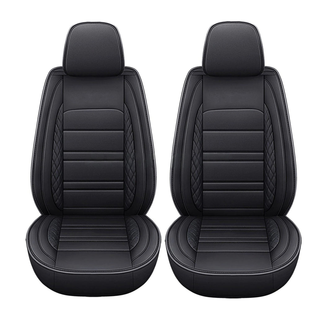 For GMC Sierra Seat Cover 5 SEAT Full Set Leather Protector Front Rear Cushion