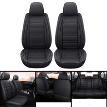 Load image into Gallery viewer, For GMC Sierra Seat Cover 5 SEAT Full Set Leather Protector Front Rear Cushion