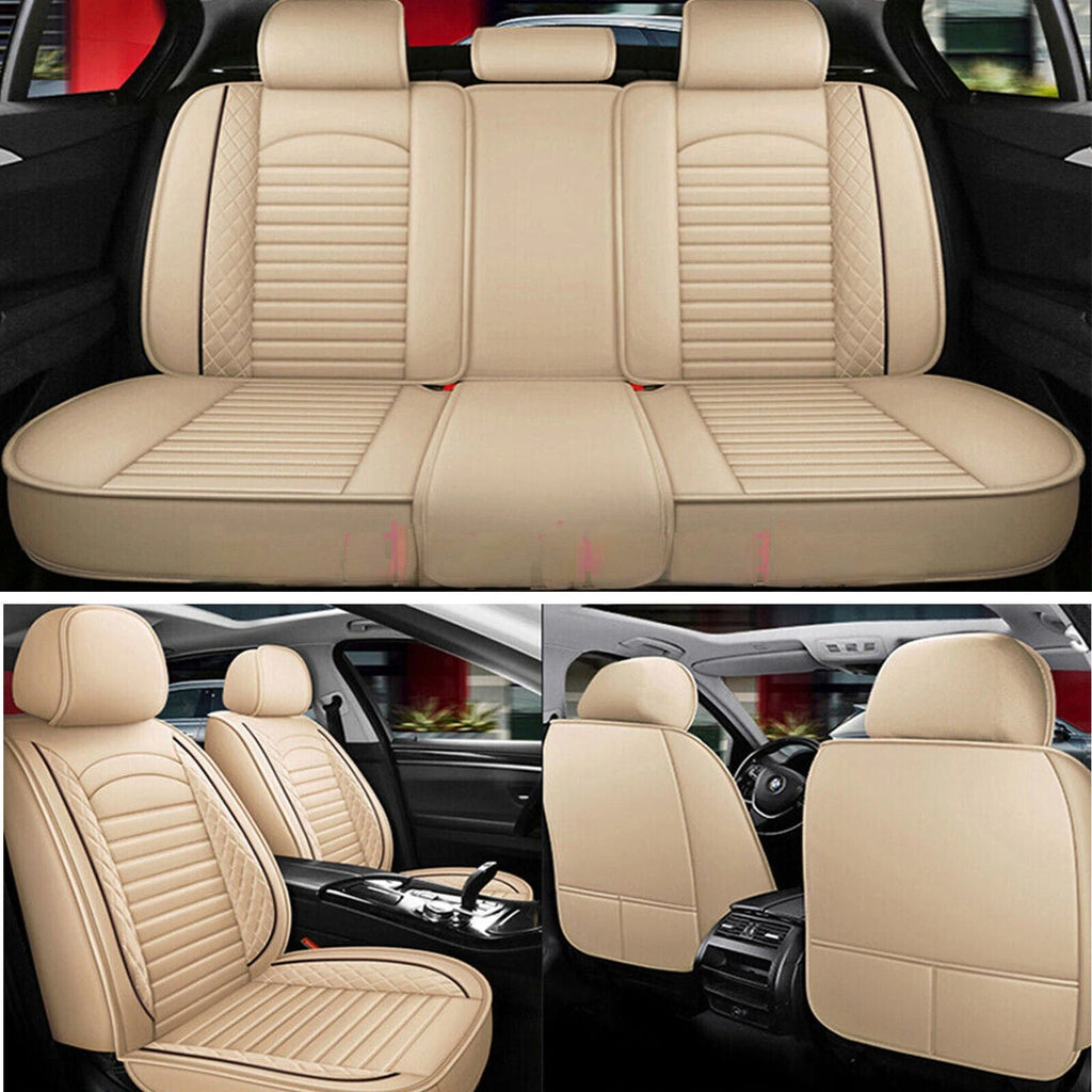 Car 5-Seat Cover for JEEP Grand Cherokee 2011-2021 PU Leather Full Set Cushion