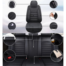 Load image into Gallery viewer, PU Leather Front &amp; Rear Seat Cover Cushion Protector Full Surround for Nissan