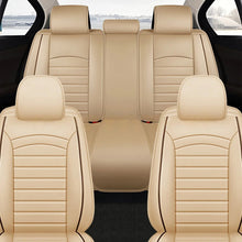 Load image into Gallery viewer, PU Leather Front &amp; Rear Seat Cover Cushion Protector Full Surround for Nissan