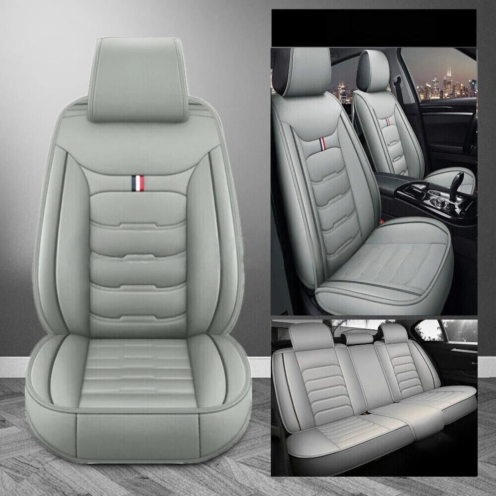 For Honda Car Seat Cover 5 Seat Full Set Leather Waterproof Front Rear Cushion