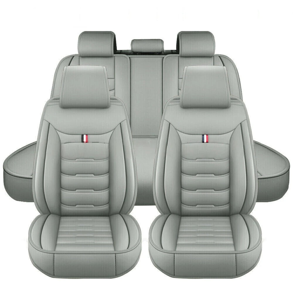 For Honda Car Seat Cover 5 Seat Full Set Leather Waterproof Front Rear Cushion