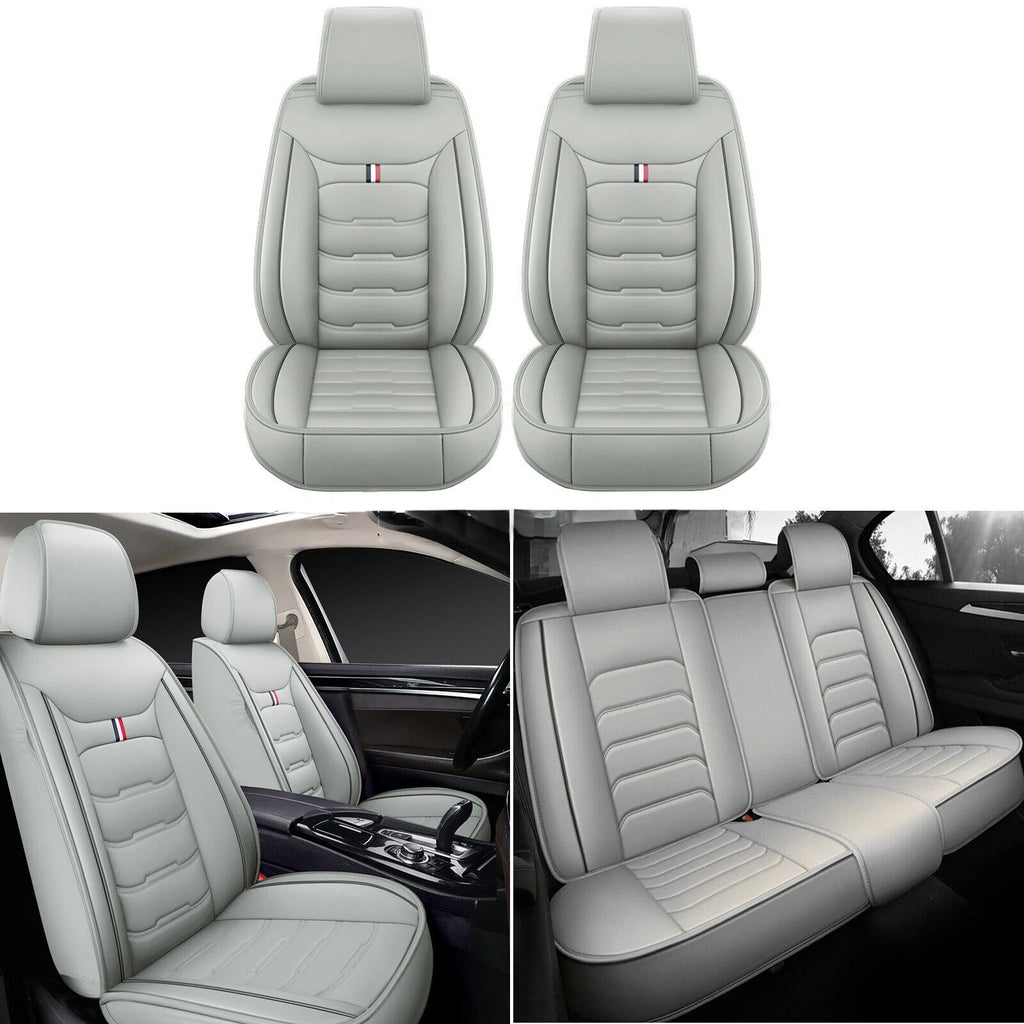 For Honda Car Seat Cover 5 Seat Full Set Leather Waterproof Front Rear Cushion