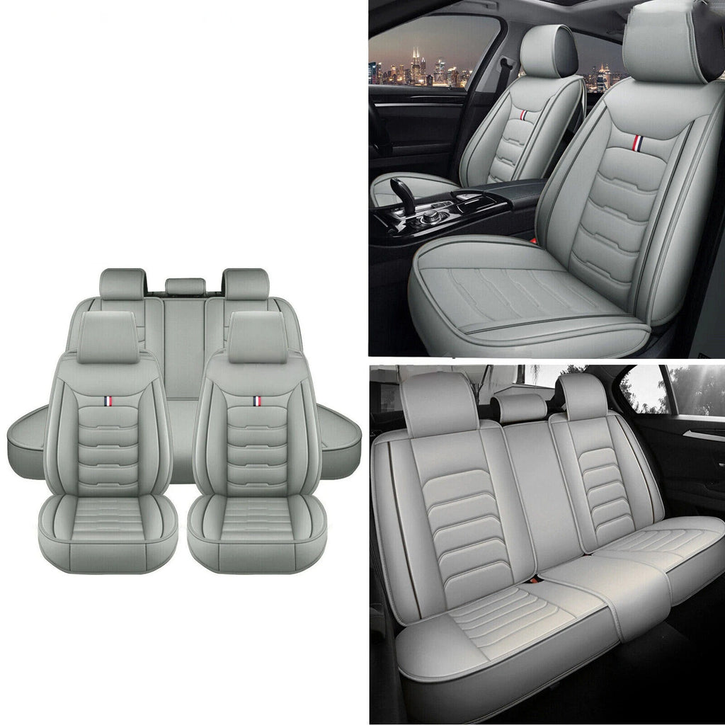 For Honda Car Seat Cover 5 Seat Full Set Leather Waterproof Front Rear Cushion