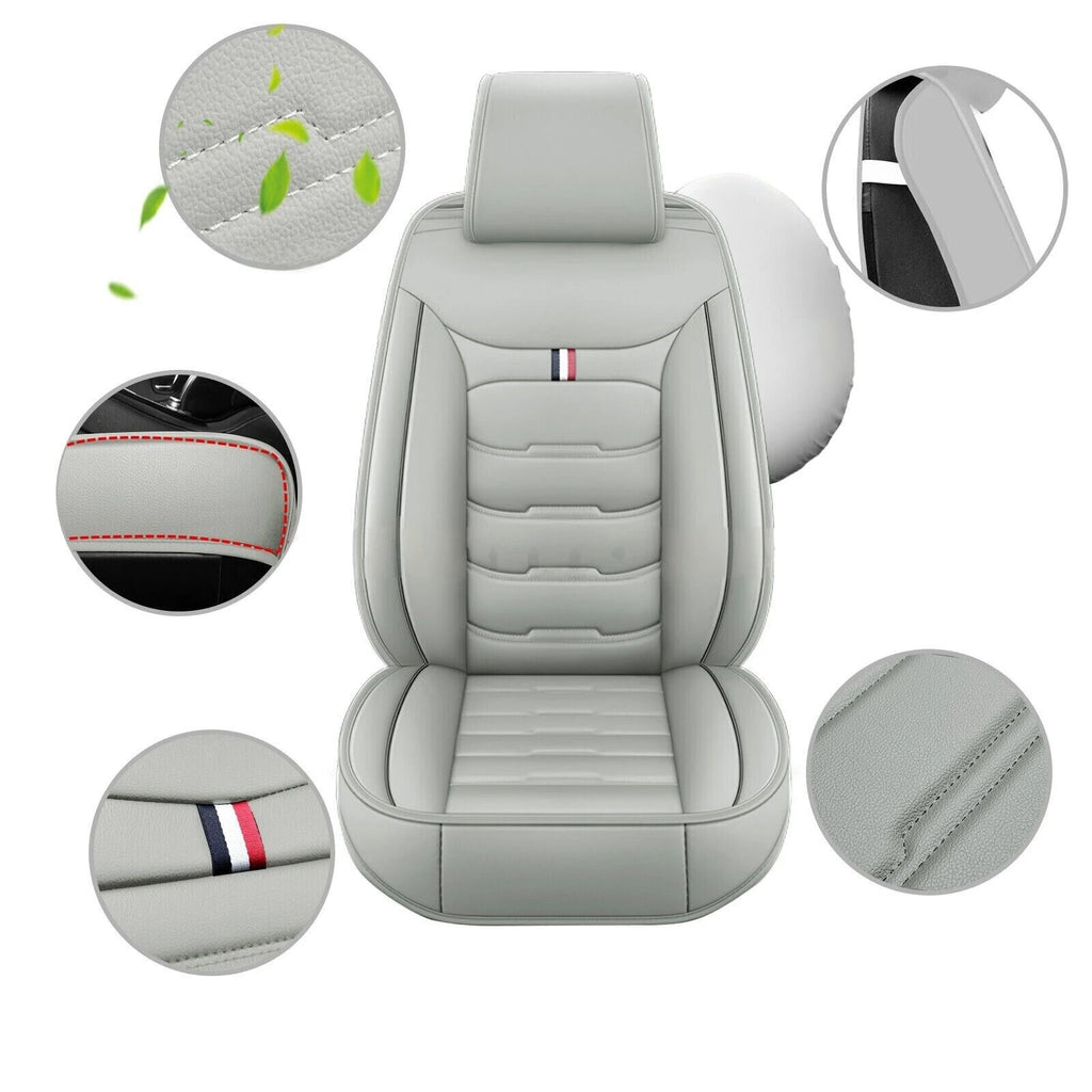 For Honda Car Seat Cover 5 Seat Full Set Leather Waterproof Front Rear Cushion