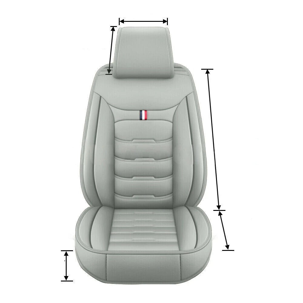 For Honda Car Seat Cover 5 Seat Full Set Leather Waterproof Front Rear Cushion