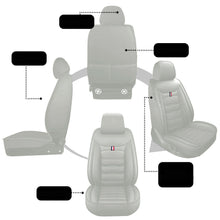 Load image into Gallery viewer, For Honda Car Seat Cover 5 Seat Full Set Leather Waterproof Front Rear Cushion