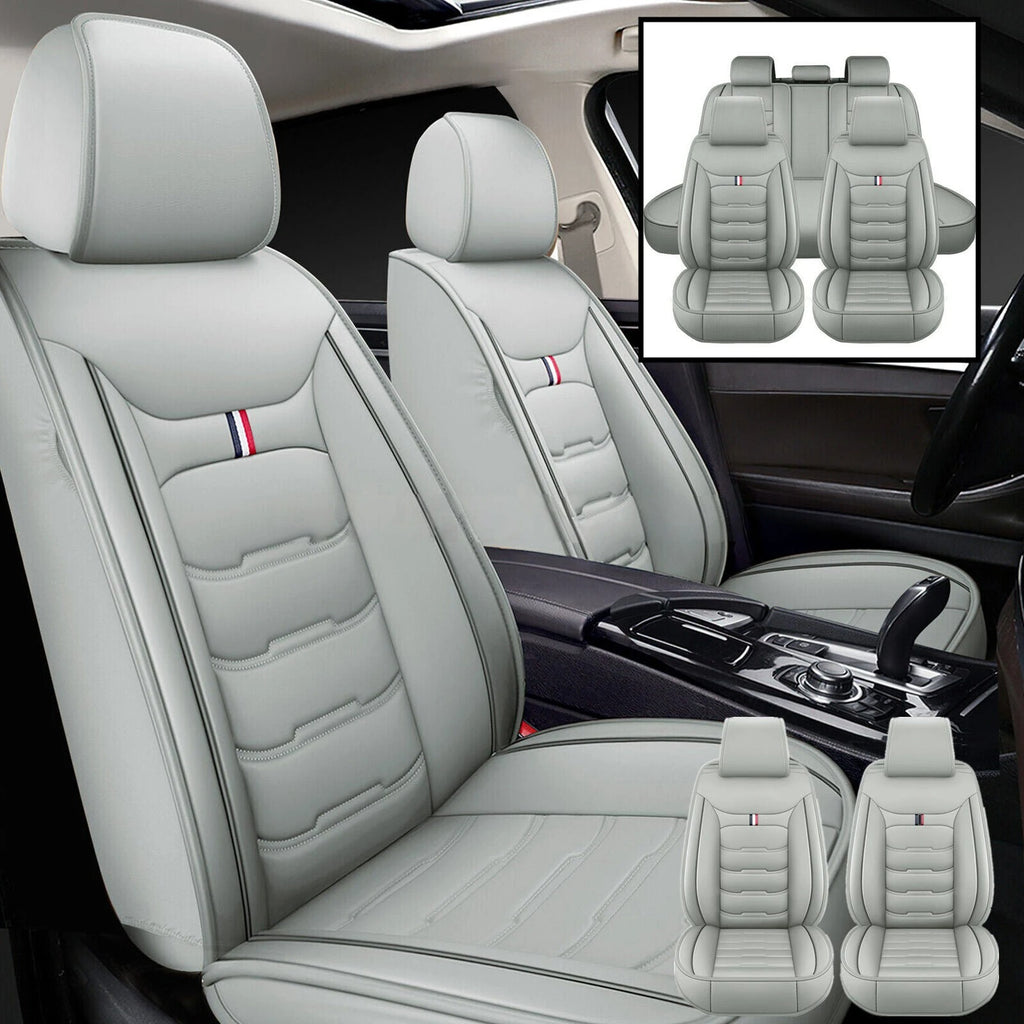 For Honda Car Seat Cover 5 Seat Full Set Leather Waterproof Front Rear Cushion