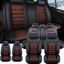 Load image into Gallery viewer, For Jeep Car Seat Cover 5 Seat Full Set Leather Waterproof Front Rear Cushion