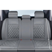 Load image into Gallery viewer, For Ford Full Set Gray PU Leather Car 5 Seat Covers Cushion Protector