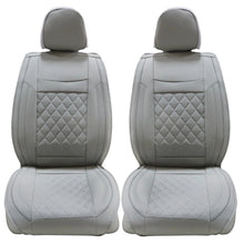 Load image into Gallery viewer, For Ford Full Set Gray PU Leather Car 5 Seat Covers Cushion Protector