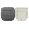 For 2008-2010 Jeep Wrangler Sahara Front Bottom Seat Cover / Foam Cushion Gray