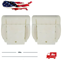 For 2008-2010 Jeep Wrangler Sahara Front Bottom Seat Cover / Foam Cushion Gray