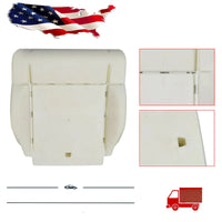 For 2008-2010 Jeep Wrangler Sahara Front Bottom Seat Cover / Foam Cushion Gray