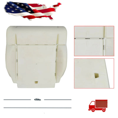 For 2007-2010 Jeep Wrangler Sahara Front Bottom Seat Cover / Foam Cushion Gray