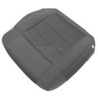 For 2008-2010 Jeep Wrangler Sahara Front Bottom Seat Cover / Foam Cushion Gray