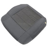 For 2008-2010 Jeep Wrangler Sahara Front Bottom Seat Cover / Foam Cushion Gray