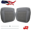 For 2008-2010 Jeep Wrangler Sahara Front Bottom Seat Cover / Foam Cushion Gray