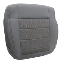 For 2008-2010 Jeep Wrangler Sahara Front Bottom Seat Cover / Foam Cushion Gray