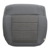 For 2008-2010 Jeep Wrangler Sahara Front Bottom Seat Cover / Foam Cushion Gray