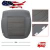 For 2008-2010 Jeep Wrangler Sahara Front Bottom Seat Cover / Foam Cushion Gray
