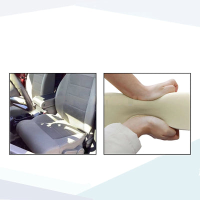 For 2007-2010 Jeep Wrangler Sahara Front Bottom Seat Cover / Foam Cushion Gray