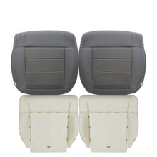 Load image into Gallery viewer, For 2008-2010 Jeep Wrangler Sahara Front Bottom Seat Cover / Foam Cushion Gray