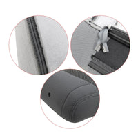 For Jeep Wrangler Sahara Rubicon 2008-2010 Passenger Lean Back Seat Cover Gray