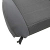 For Jeep Wrangler Sahara Rubicon 2008-2010 Passenger Lean Back Seat Cover Gray