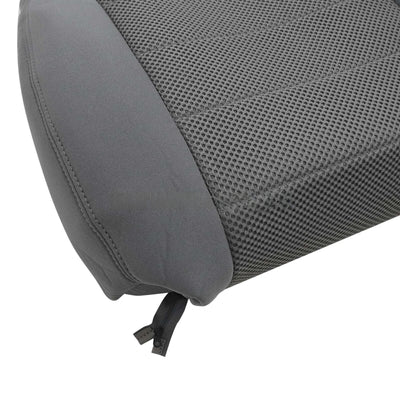 For Jeep Wrangler Sahara Rubicon 2007-2010 Passenger Lean Back Seat Cover Gray